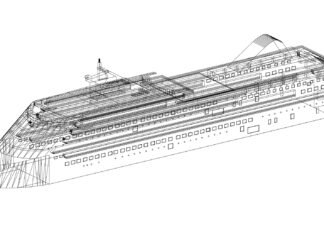 Neue Kreuzfahrtschiffe 2023 neubauten-2023-schiffszeichnung-entwurf